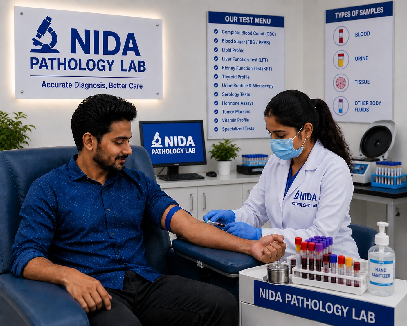 Nida Pathology Laboratory expert team